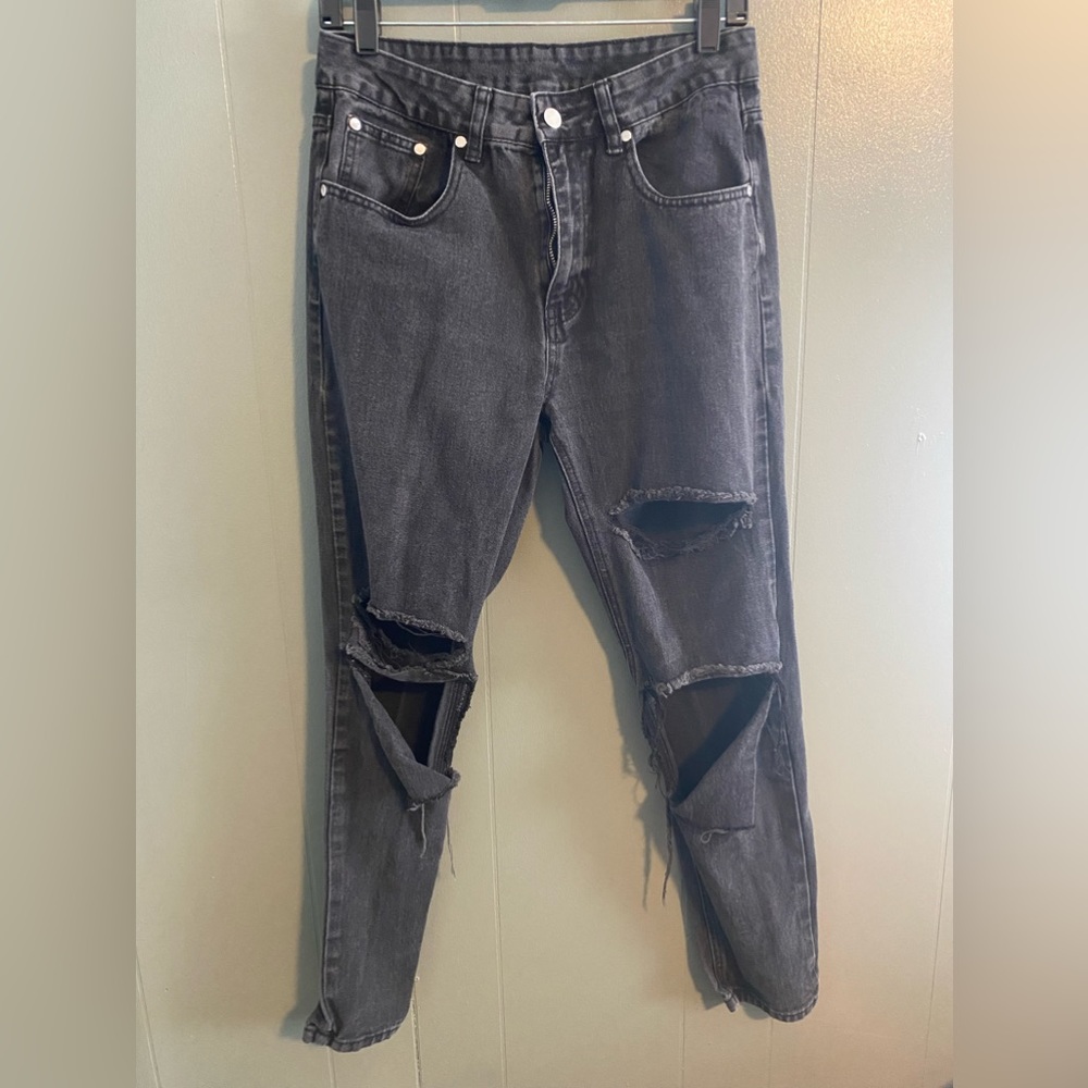 SHEIN Black Denim - Size Medium